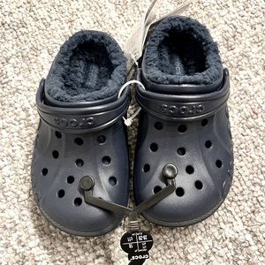 NWT CROCS | Baya fuzz-lined crocs | size 11 toddler